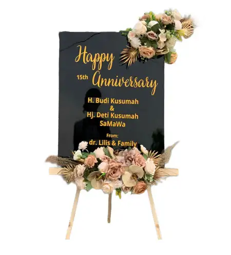 Papan Bunga Akrilik Tegalandong